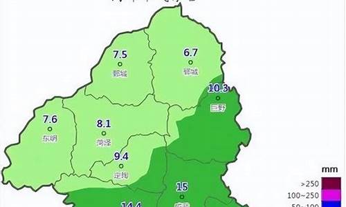 菏泽天气一周15天_菏泽一周天气预报显示