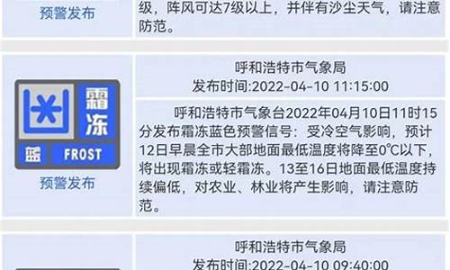 呼和浩特天气预报最新今天查询_呼和浩特天气预报最新今天查询结果